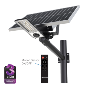 PioLED 30W SUMMIT Solar Streetlight 4500 lumens